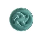 Non Slip Slow Feed Bowl Dishwasher Safe for Small Pets, Easy to Eat Ceramic, Non-Slip Slow Eat Feeder for Small Dogs