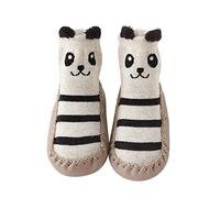 Non-Slip Socks Baby - Baby Shoes 0-3 Months Funny Crawling Socks Children's Slippers Hiking Thermal Shoes Fleece Shoes Closed Overshoes Baby Toddler First Walking Shoes Summer, a, 15 EU