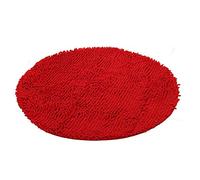Non-Slip Soft Chenille Bath Mat - Thick Microfiber Round Rug, 63" for Bathroom & Bedroom, Ultimate Comfort & Safety, Perfect Home Décor Essential.