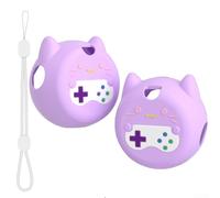 Non-Slip Soft-Touch Silicone Case for Takara-Tomy Punyurunzu Punisutaru Virtual Pet Machine with Ergonomic Design and Port (Purple)