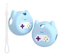Non-Slip Soft-Touch Silicone Case for Takara-Tomy Punyurunzu Punisutaru Virtual Pet Machine with Ergonomic Design and Port (Blue)