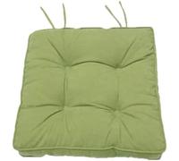 Non-slip Square Chair Cushions, Kitchen With Ties, Corduroy Chair Cushions for Dining Chairs,B,45x45x8cm/1Pcs