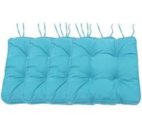 Non-slip Square Chair Cushions, Thick kitchen With Ties, Corduroy Chair Cushions For Dining Chairs,K,45x45x8cm/2Pcs