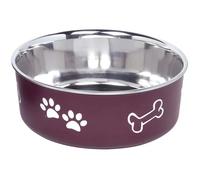 Non-slip stainless steel dog bowls Nobby Pet Fusion