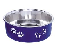 Non-slip stainless steel dog bowls Nobby Pet Fusion