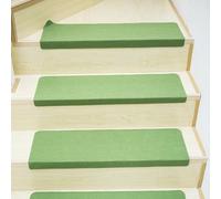 Non-Slip Stair Carpet Mats 70 x 22 x 4.5 cm Self-Adhesive Safe Stair Covers Simple Design Anti-Skid Stair Treads for Enhanced Safe and Comfort