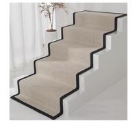 Non-Slip Stair Carpet Runner Soft Synthetic Sisal & Wool Rug Durable & Wear-Resistant Ideal for Home Use (1x1.8m) - Enhance Safety & Style