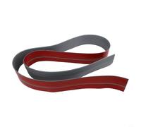 Non-Slip Stair for Edge Trim for Stairs - 10 FT Vinyl Rubber Stair Nose Molding Protector with Self- Backing, Compatible with Tile/Wood/Ma(Gray 10FT)