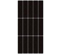 Non Slip Stair Treads | 15 Pcs Soft & Soil Defensive Carpet Mats | Slip Guard Treads for Wooden Steps/Home Security | 8x30 Inch, Easy Install & Washable (Coffee European embossed)