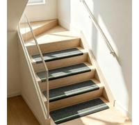 Non Slip Stair Treads for Wooden Steps Indoor with Glow in the Dark Stripe