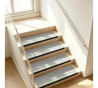 Non Slip Stair Treads for Wooden Steps Indoor with Glow in the Dark Stripe