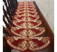 Non Slip Stair Treads - Reusable Self Adhesive Carpet for Stairs, 15 Pack Indoor Stair Runner, 24x100cm