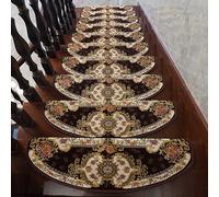 Non Slip Stair Treads - Reusable Self Adhesive Carpet for Stairs, 15 Pack Indoor Stair Runner, 24x100cm