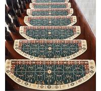Non Slip Stair Treads - Reusable Self Adhesive Carpet for Stairs, 15 Pack Indoor Stair Runner, 24x100cm
