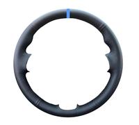 Non-Slip Steering Wheel Cover For Benz For W176 For W246 For W205 For C117 For C218 For X218 For W213 For X253 For C253 For W166 For C292 Car Steering Wheel Cover(Light Blue Thread)