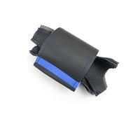 Non-Slip Steering Wheel Cover For Chevrolet For Captiva 2007-2014 For Silverado For GMC For Sierra 2007-2013 Car Steering Wheel Cover Leather Trim(Blue line-Blue)