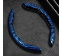 Non Slip Steering Wheel Cover Non-Slip Carbon Fiber Car Steering Cover Wheel Booster Cover For Dacia For Logan For Sandero For Duster For Lodgy For Spring For Jogger Auto Accessories(2pc-blue)