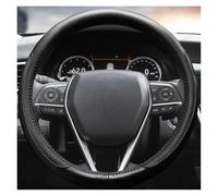 Non Slip Steering Wheel Cover Steering Wheel Cover Brain Shell Car Accessories Leather For Toyota For Avalon For Camry For Corolla For Highlander For CITY RAV4 Interior O Shape(O type black)