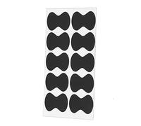 Non Slip Sticker Silicone Guitar Picks These stickers have reasonable size, suitable for most common picks and is good musical instrument accessory. Grips with Adhesive Musical Instrument(黑色)