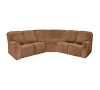 Non-Slip Stretch Sofa Covers for 5-Seater Recliners & Armchairs Pet-Proof Settee Slipcovers - 7-Pack Sofa Protectors for Ultimate Durability & Style