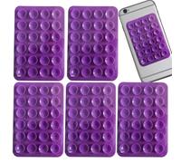 Non-slip Suction Cup Phone Holder, Suction Cup Phone Case | 5pcs Silicone Phone Holder,Non-slip Adhesive Magnetic Phone Holder, Phone Accessories