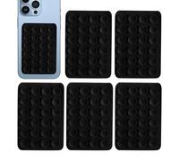 Non-Slip Suction Phone Holder - 5 Pack Silicone Phone Case with Suction Cup | 24 Pieces Mobile Phone Silicone Suction Cup Non-Slip Leather Case Suction Cup Magnetic Phone Holder