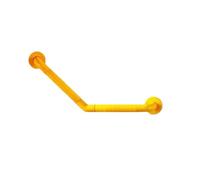 Non-Slip Support Grab Bar Shower Handle Bathtub Rail Tub Toilet Shower Safety Support Fixed Bar for Bathroom Elder Handle Grip(Yellow 32cm)
