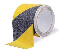 Non Slip Tape, 4 inch x 60 feet, Non Skid Safety Tape for Steps Outdoor Waterproof, Heavy Duty Grip Tape for Concrete Floors, Yellow