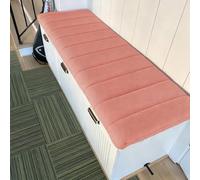 Non-Slip Teddy Face Bench Cush 4cm Thick, Washable Sofa Seat Pad for Kids, 130x50cm - Perfect Table & Slish Seating Solut