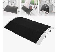 Non-Slip Threshold Ramp for Wheelchair Access, High Weight Capacity, Fits Doorways, Patio, Shed, and Sliding Doors