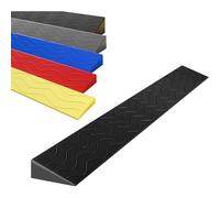 Non-Slip Threshold Ramp, Portable Wheelchair Ramp for Indoor Use, Durable Step Mat for Doorways and Curbs, Cuttable Design