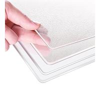 Non-Slip Transparent Desk Pad Mat 2mm Thick Waterproof Frosted C Table Protector for Kitchen Writing Desk & Dresser Large 80x120cm Surface Covering.