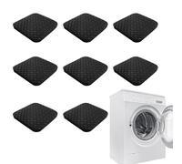 Non-Slip Treadmill Pads - 8 x Silicone Floor Mats, High Density Shock Absorbing Cushion, Accessories for Reduction Equipment, Durable Fitness Mat | Use in Gym and Living Room for the