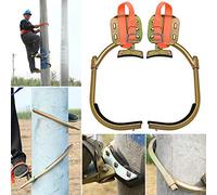 Non-Slip Tree Climbing Gear with Stainless Steel Spikes & Belt, Essential Tool for Electricians, Hunters & Outdoor Adventures