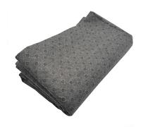 Non-Slip Tufting Cloth Backing Fabric, Plum Blossom Pattern Vinyl Rubber Anti-Slip Fabric DIY Carpet Anti-Slip Material Tufting Cloth Tufting Fabric