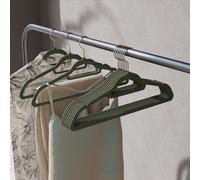 Non-Slip Velvet Hangers, Grey / 20