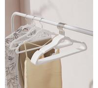 Non-Slip Velvet Hangers, White / 50