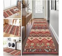 Non Slip Washable Hallway Runner Rug Absorbent Floor, 108a, 120 x 250 cm | Heavy duty hallway runner, absorbent and washable for kitchen laundry entrance