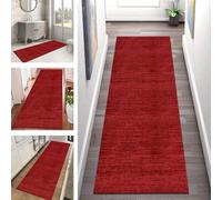 Non-Slip Washable Runner 70x350CM Red Kitchen & Corridor Rug Dining Room & Living Room Mat Versatile Widths 40-120CM Perfect for Home Decor