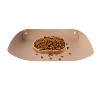 Non Slip Waterproof High Edge Stain-Resistant Bowl Mat | Cat feeding mat suitable for kittens, poodles, pomeranians, the floor, dog kennel, pet shop as well as when travelling