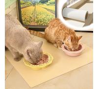 Non-slip Waterproof Pet Food Mat, Anti-scratch Customizable Window Sill Mat, Roll Solid Color Decorative Windowsill Protector for Cats(L180x10cm(71x4"))