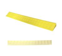 Non-slip Wheelchair Ramp for Thresholds, 1 to 11cm Height, Accessible Rise Channel Mat for Scooters and Robots,