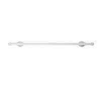 Non-Slip White for Hallway - Wall Mounted Support Railings, 1.8m/6ft (2 Sections) - Safe Elderly Safety Bannister with Fittings