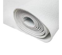 Non-Slip White Wedding Aisle Runner Carpet Roll - 1x20m Runway Rug Mat for Wedding Ceremony, Par, Christmas Indoor/Outdoor Decor, 2mm Thickness