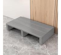 Non-Slip Wooden Bed Stool for Adults & Seniors - Safe High Step Stool with Rubber Pads for Kitchen & Bathroom (80x30x11cm) -, ble Design for Easy Access