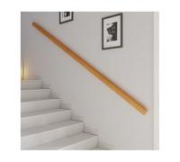 Non-Slip Wooden Stair ils with Brackets - 120CM/47.3in Safe for Indoor & Outdoor Use Ideal for Children Pregnant Women & The Elderly.