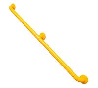 Non-Slip Yellow Nylon Grip Rail for irs & Bathroom - inless Steel Support Bar, Wet Hand Friendly, Anti-Wear Safe Railing, Easy Inllat, & Secure.