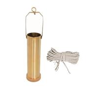 Non-Sparking Brass Liquid Sampler, Oil Sample Kit for Petroleum & Chemical Tanks, Zone Sampling Can
