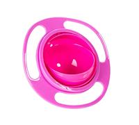Non Spill Feeding Toddler Gyro Bowl, 360 Degrees Gyro Bowl, Unspillable Snack Toddler Bowl, Anti Spill Bowl,Magic Bowl for Babies Kids, Reliable Toddler Mess Snack Bowls with Lid