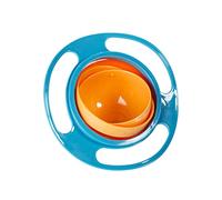 Non Spill Feeding Toddler Gyro Bowl, 360 Degrees Gyro Bowl, Unspillable Snack Toddler Bowl, Anti Spill Bowl,Magic Bowl for Babies Kids, Toddler Mess Snack Bowls with Lid
